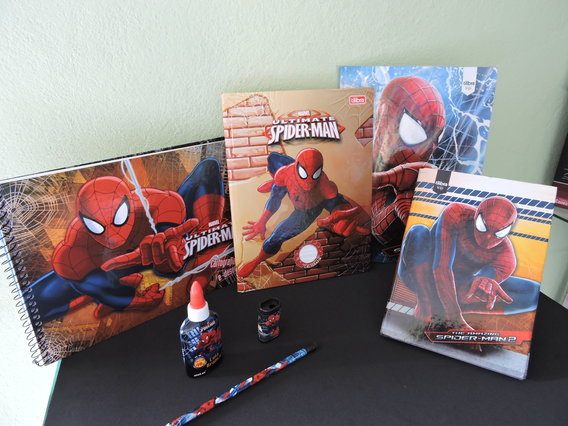 Cadernos Spiderman - Homem Aranha